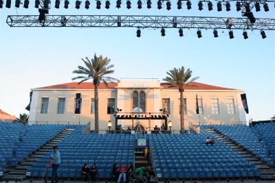 The Big Stage at Suzanne Dellal (Audience View)